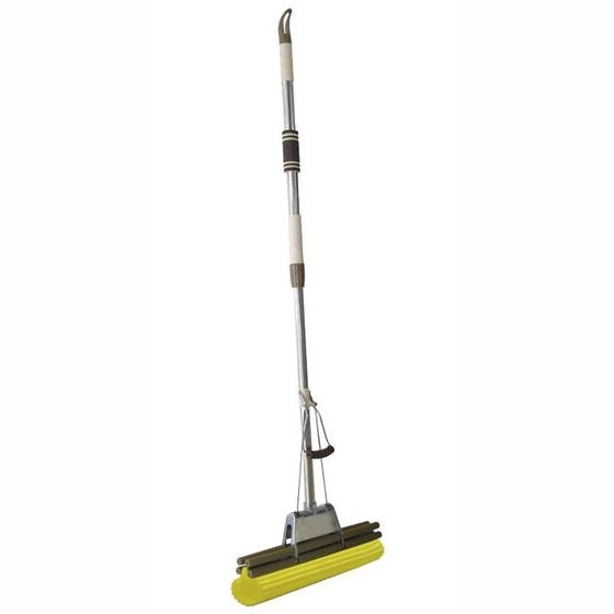 Швабра з віджиманням SUPERMOP Maxi Mop 38см (150см) Мій Дім SKMP05RA 1331 фото